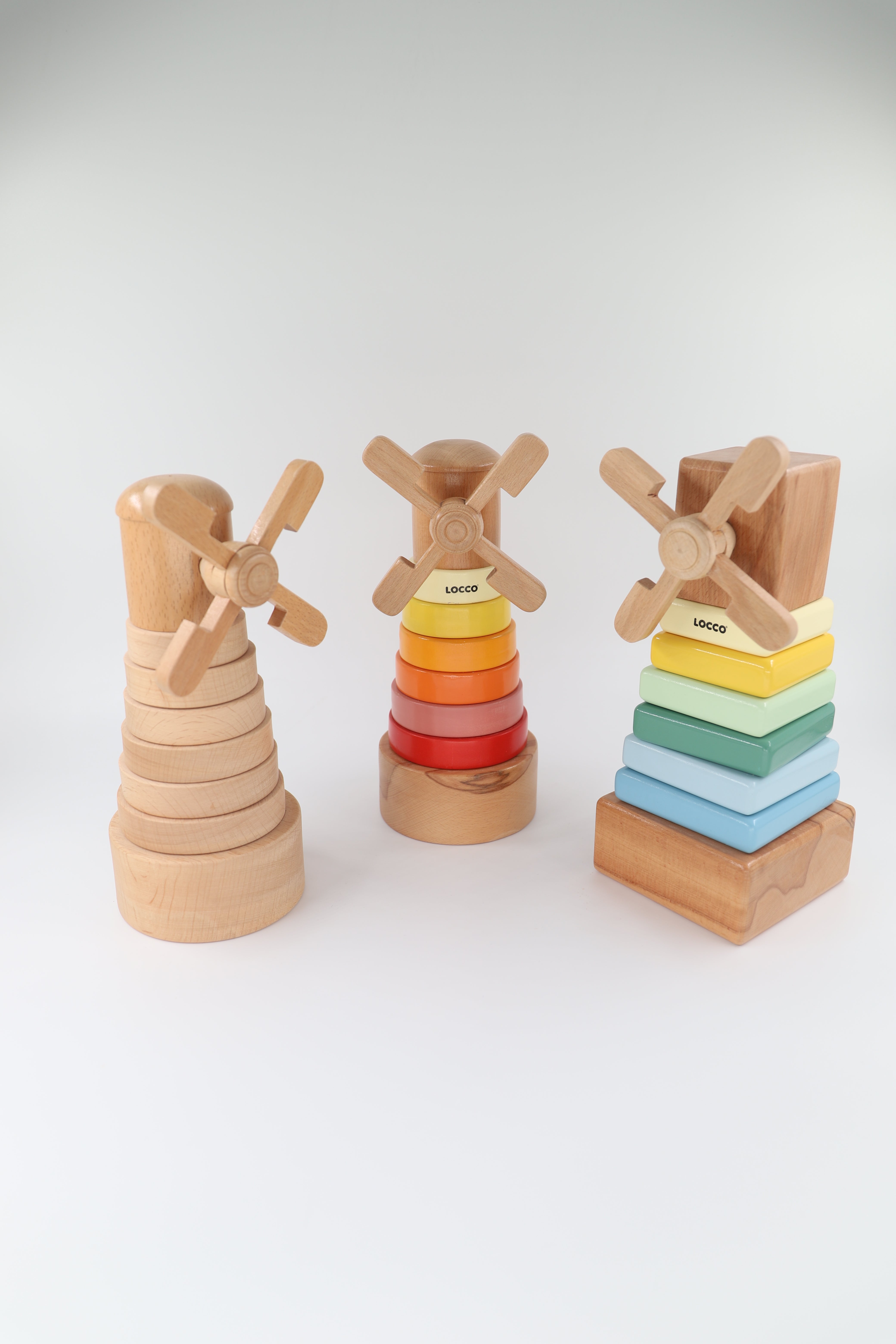 Eğitici ahşap yel değirmeni oyuncak, çocukların hayal gücünü geliştirirken eğlenceli bir oyun deneyimi sunar