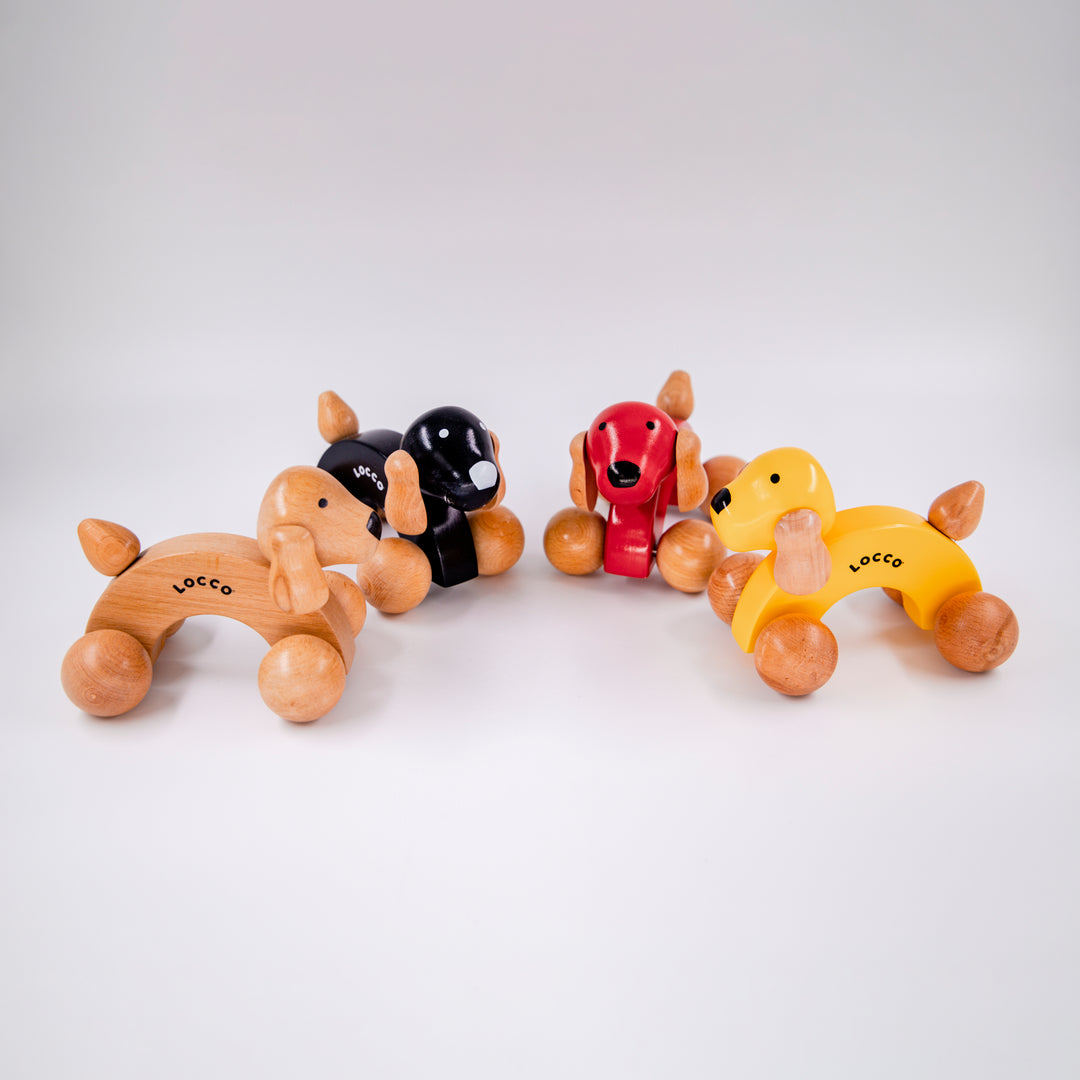 El Yapımı Ahşap Köpek Oyuncağı, Sağlıklı Oyun