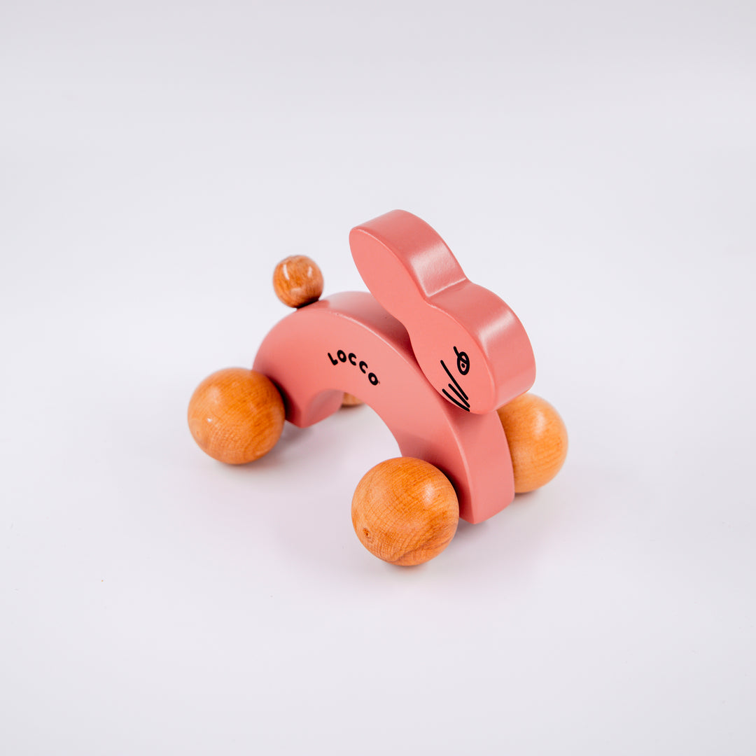 Ahşap Tavşan Oyuncağı, %100 Doğal Malzemeler